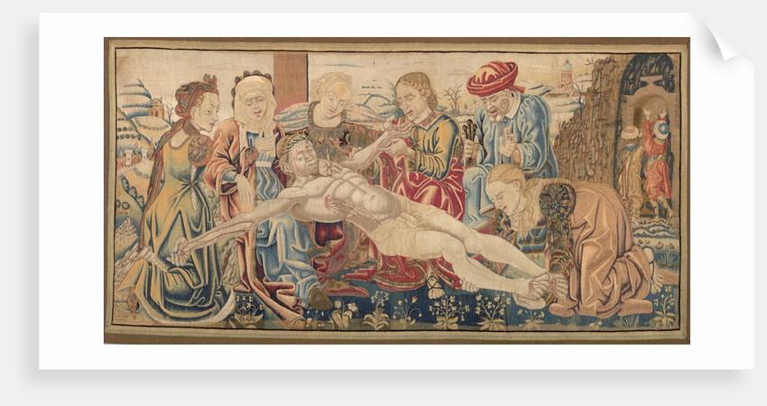 Altar Frontal with the Lamentation, c. 1474 by Cosimo Tura