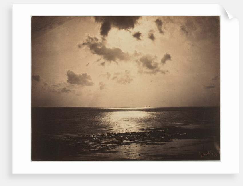 An Effect of the Sun, Normandy, c. 1856 by Gustave Le Gray