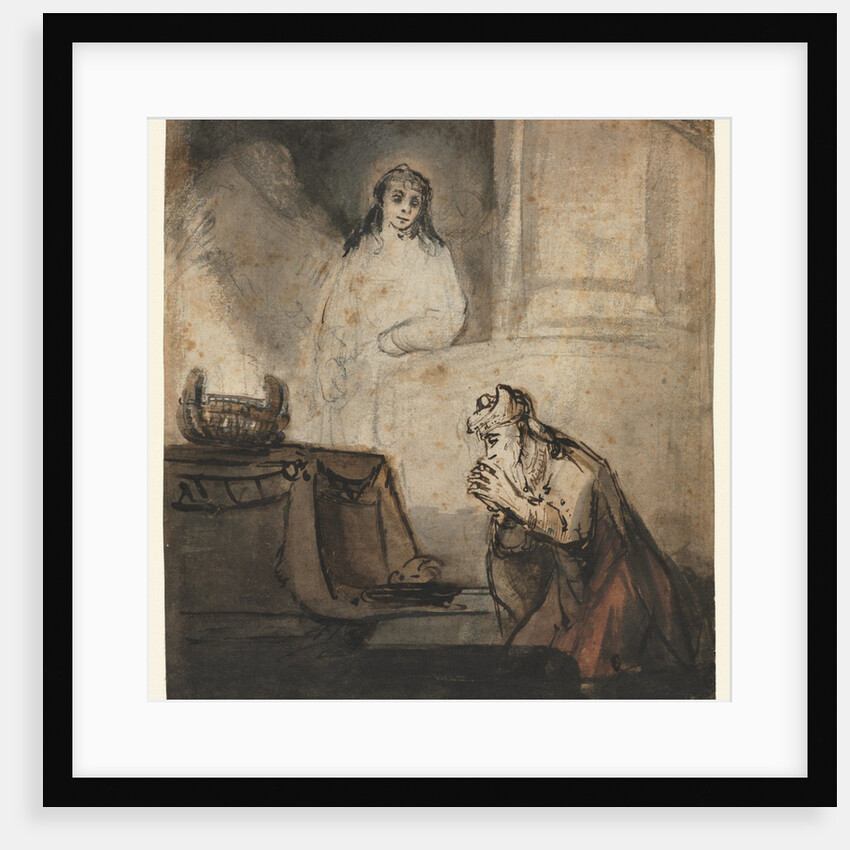 Angel Appearing to Zacharias, third quarter 1600s by Samuel van Hoogstraten