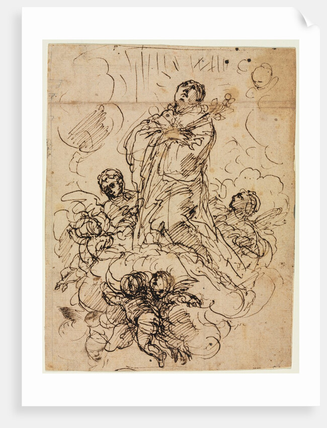 Apotheosis of a Saint, c. 1700? by Antonio Domenico Gabbiani (attributed to)