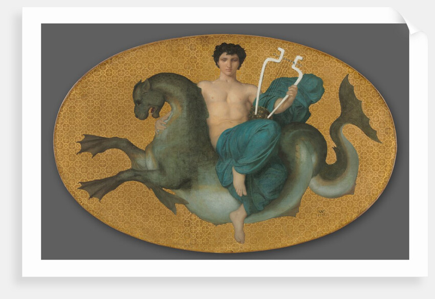 Arion on a Sea Horse and Bacchante on a Panther, 1855 by William Adolphe Bouguereau