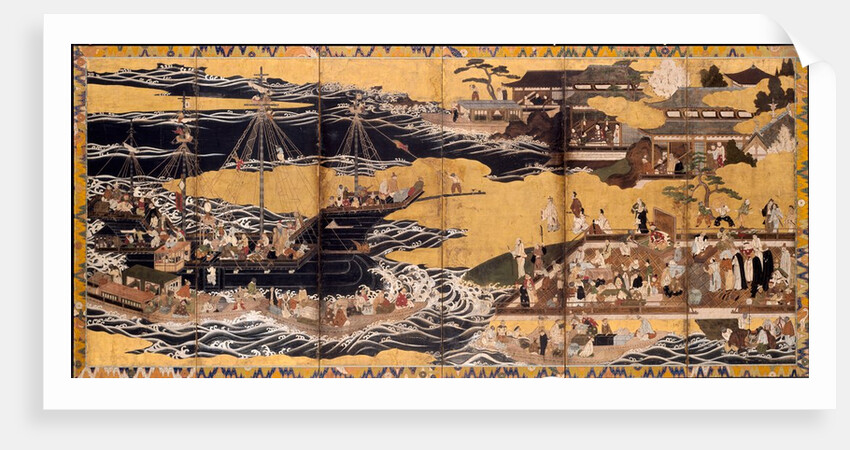 Arrival of the 'Southern Barbarians', c. 1600 by Unknown