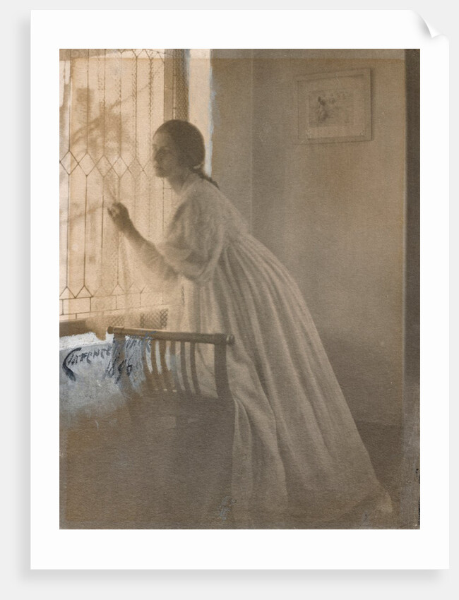 At the Window, 1896 by Clarence H. White