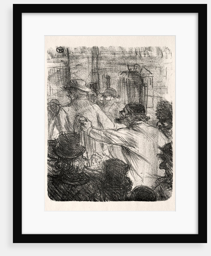 Au pied du Sinaï: La Halle aux Draps, Cracovie, 1898 by Henri de Toulouse-Lautrec