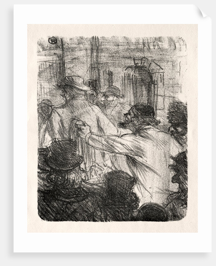 Au pied du Sinaï: La Halle aux Draps, Cracovie, 1898 by Henri de Toulouse-Lautrec