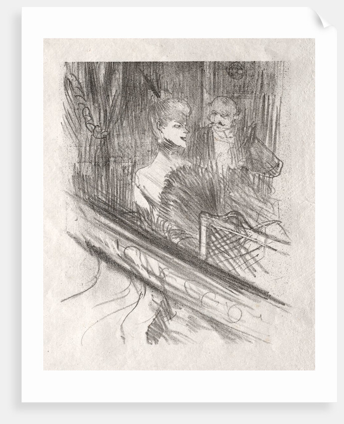 Au pied du Sinaï: Le Baron Moïse, 1898 by Henri de Toulouse-Lautrec