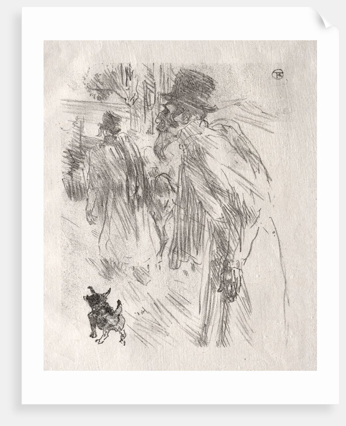 Au pied du Sinaï: Les Juifs Polonais, Carlsbad, 1898 by Henri de Toulouse-Lautrec