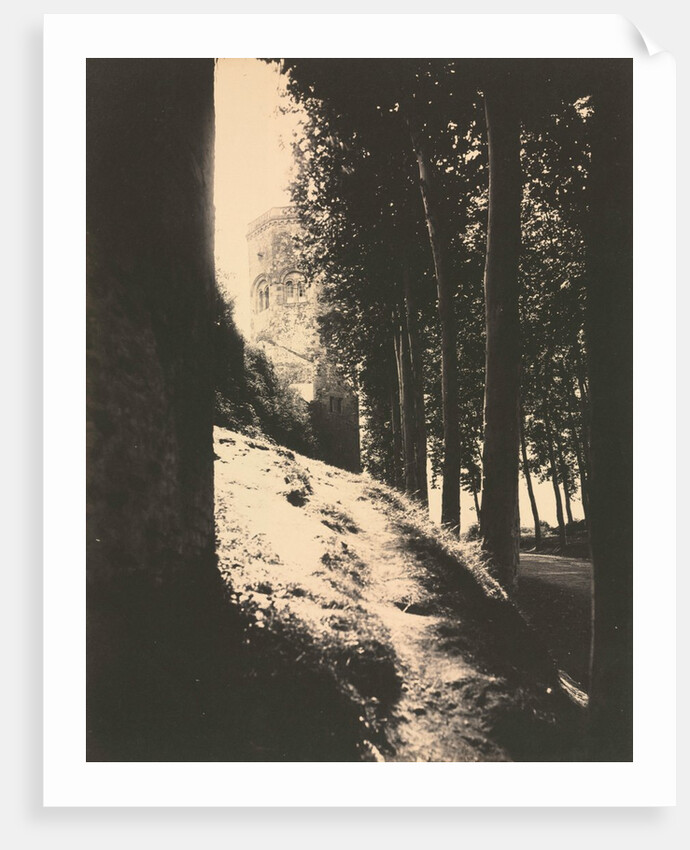 Autun, Tower of Ursulines, c. 1860s by Charles Lenormand