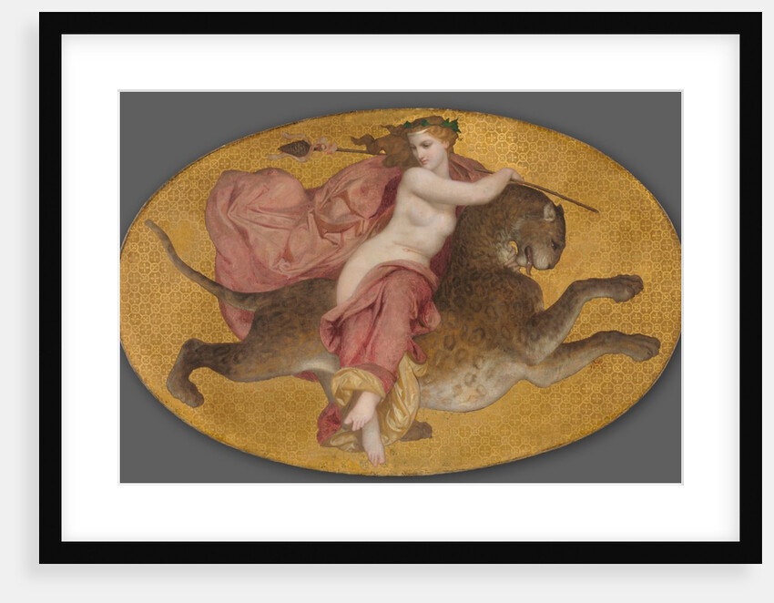 Bacchante on a Panther, 1855 by William Adolphe Bouguereau