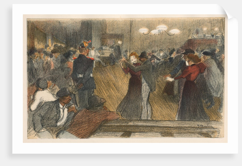 Bal de Barrière, 1898 by Théophile Alexandre Steinlen