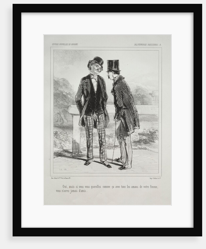 Baliverneries Parisiennes by Paul Gavarni