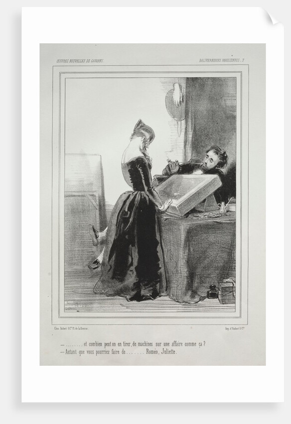 Baliverneries Parisiennes by Paul Gavarni