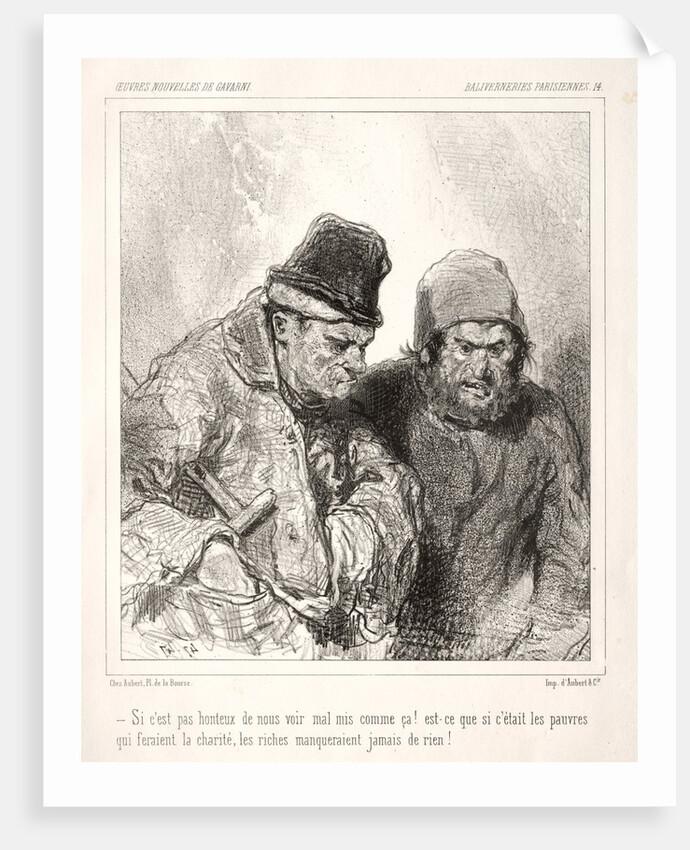 Baliverneries Parisiennes by Paul Gavarni