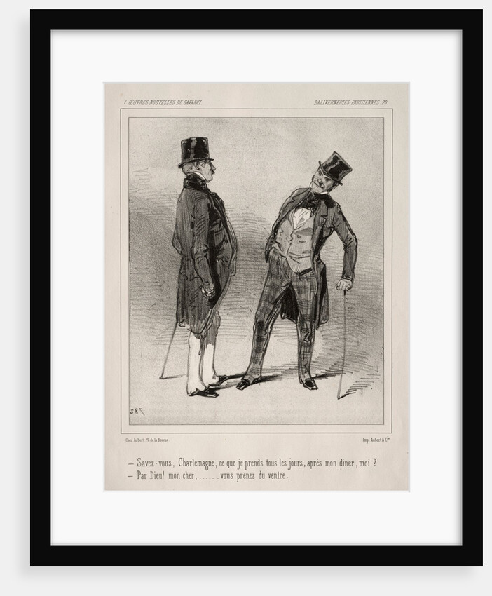 Baliverneries Parisiennes by Paul Gavarni