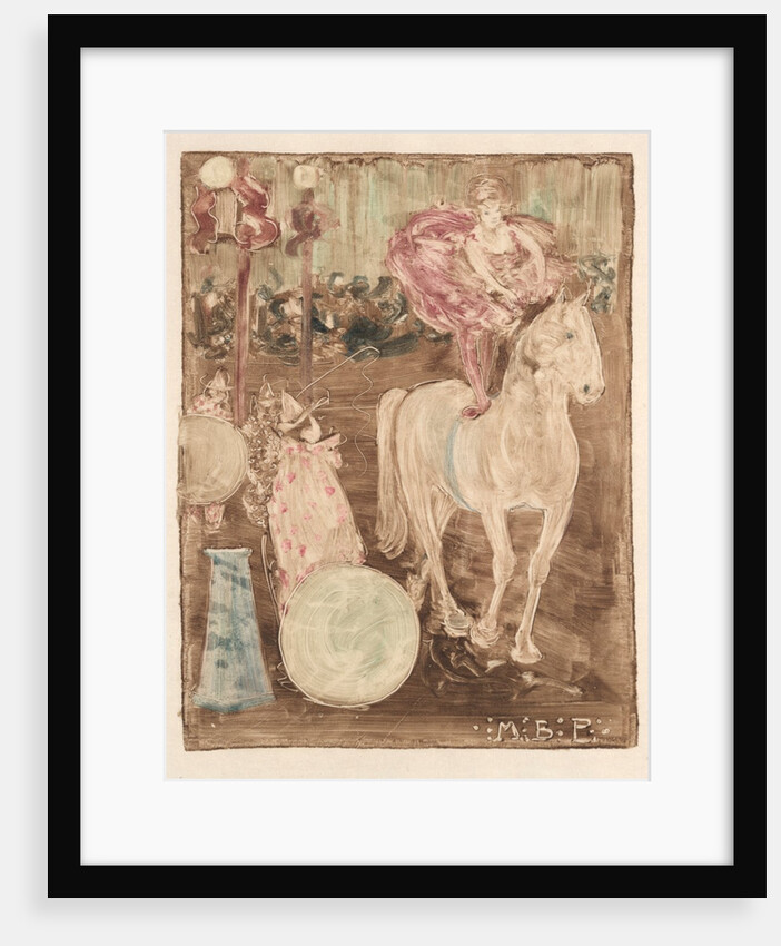 Bareback Rider, c. 1895 by Maurice Prendergast