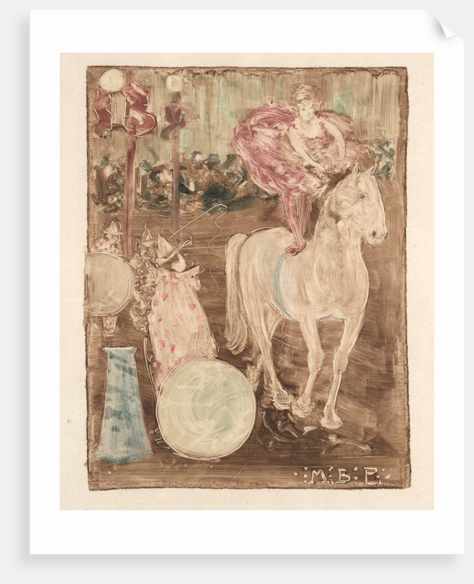 Bareback Rider, c. 1895 by Maurice Prendergast