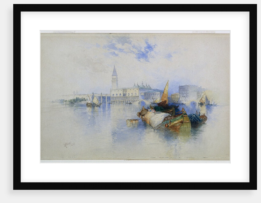 Basin of San Marco, 1897 by Thomas Moran
