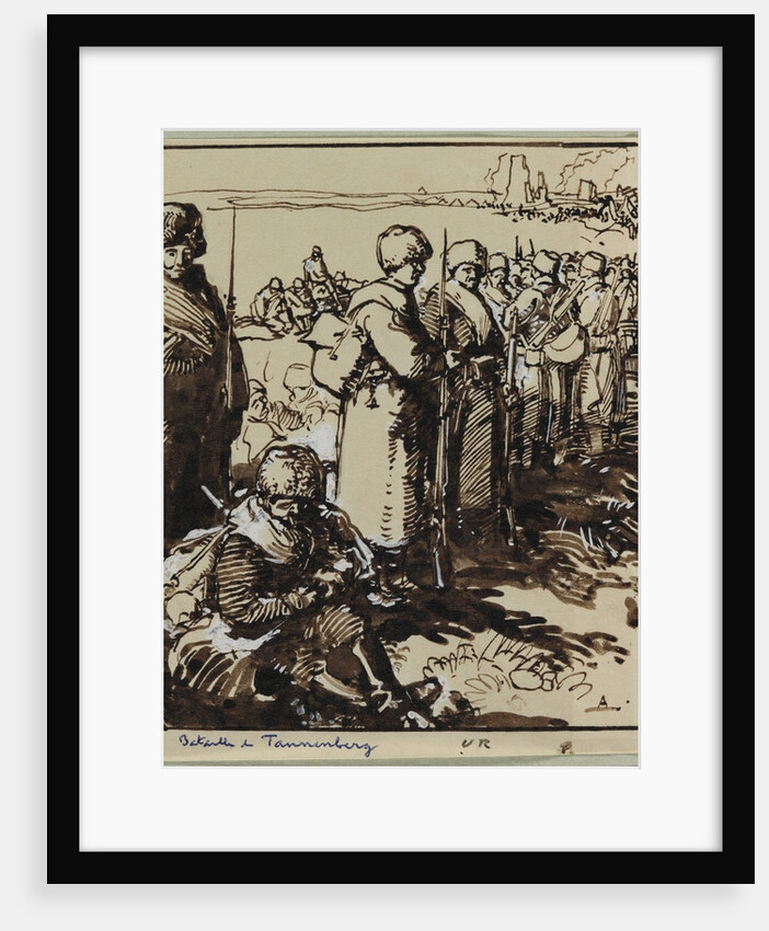Bataille de Tannenberg, 1914 by Auguste Louis Lepère