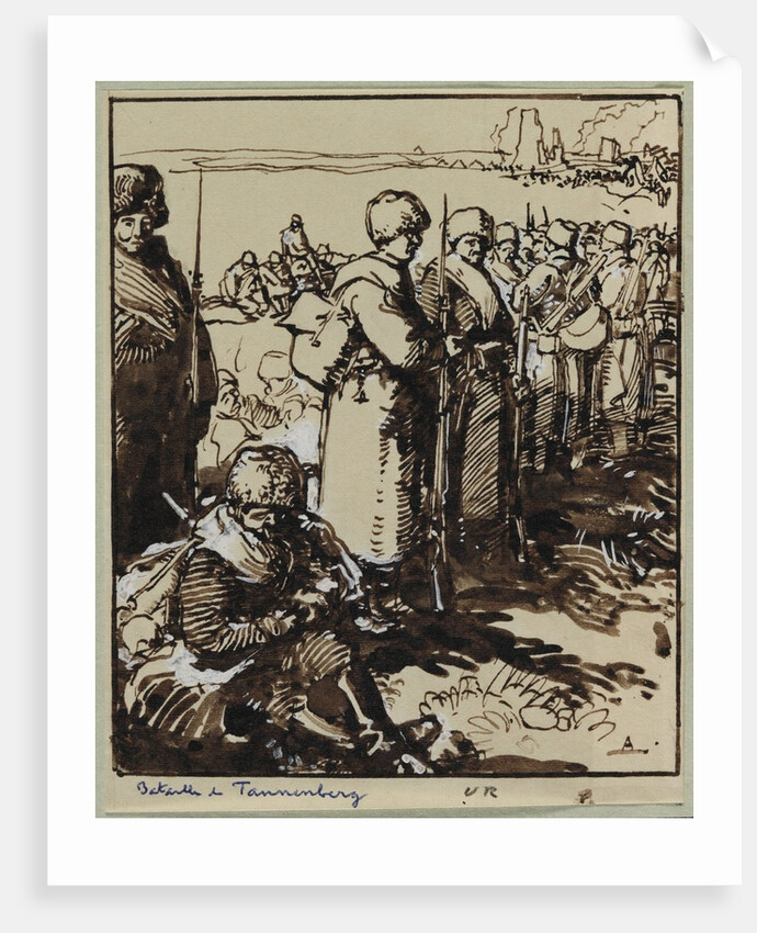 Bataille de Tannenberg, 1914 by Auguste Louis Lepère