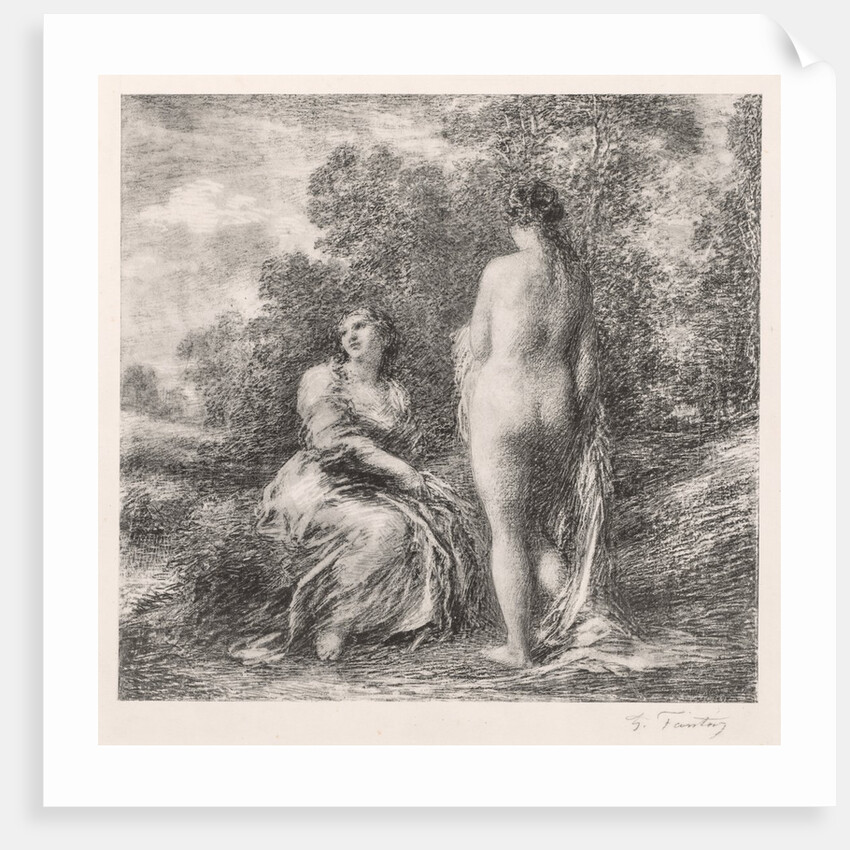 Bathers, 1881 by Henri Fantin-Latour