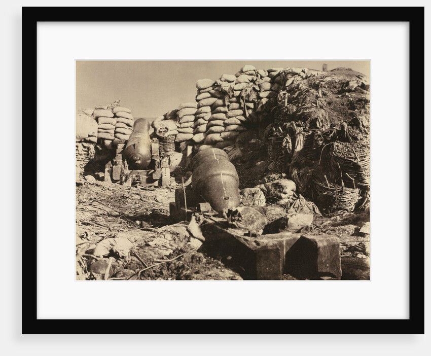 Battery, Malakoff, 1855 by Leon-Eugéne Méhédin; Col. Charles Langlois