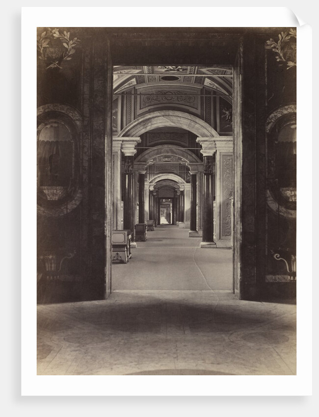Bibliothèque du Vatican, c. 1860 by Charles Soulier