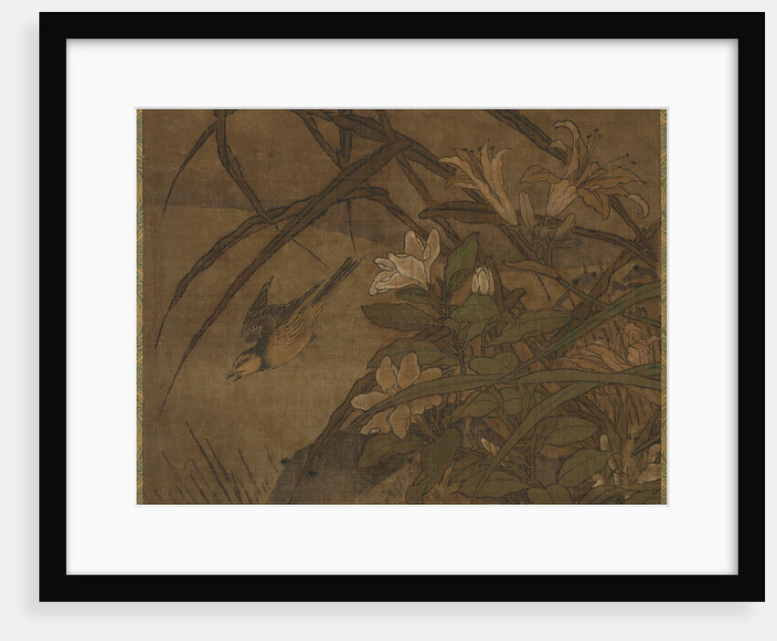 Birds and Flowers, mid-1400s-early 1500s by Sessh? T?y? (attributed to)