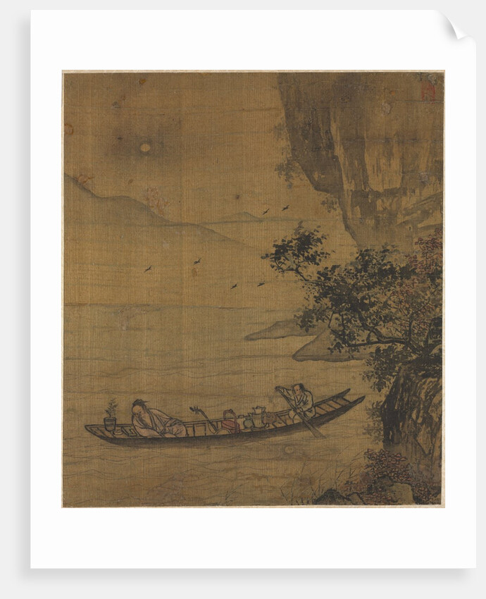 Boating in Moonlight, 1600s by Unknown