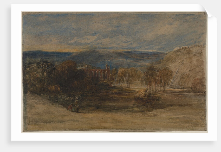 Bolton Abbey, c. late 1840s-1857 by David Cox