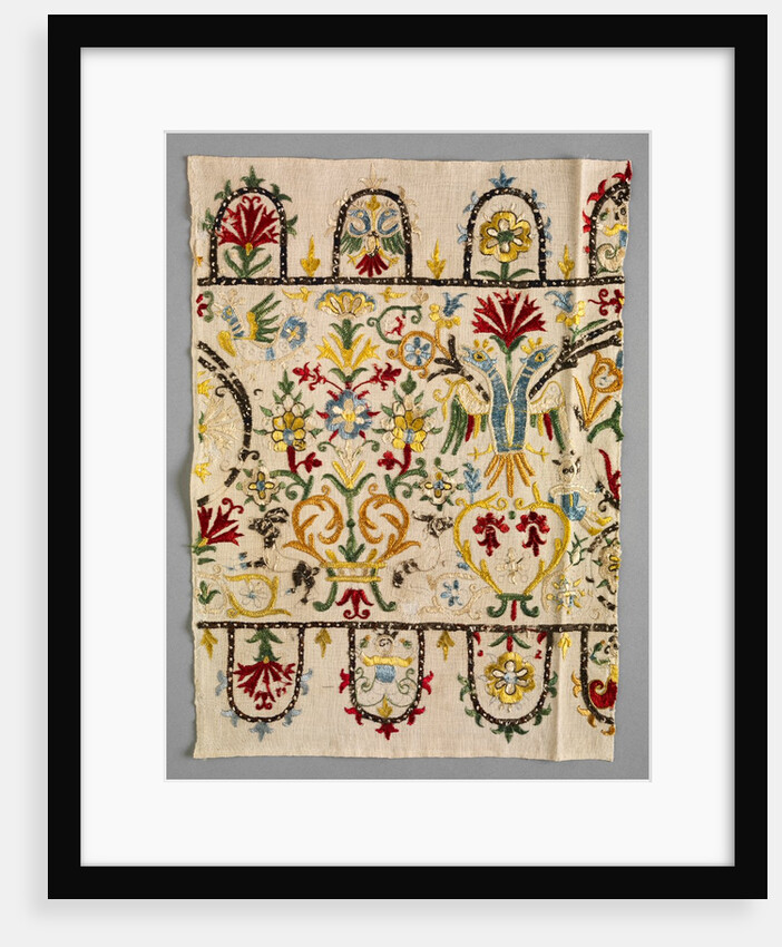 Border Strip of a Skirt, 1600s - 1700s by Unknown