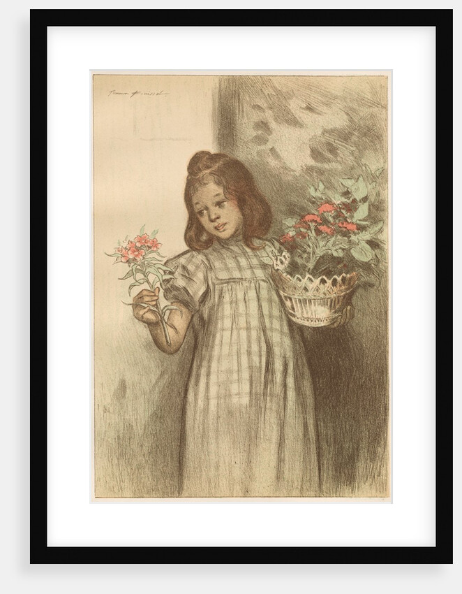 Bouquetière, published 1899 by Firmin Bouisset