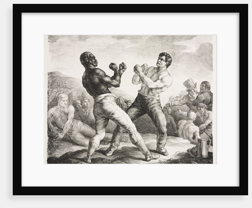 Boxers, 1818 by Théodore Géricault