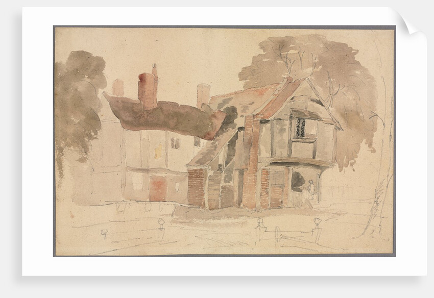 Bray Church Yard, 1807 by John Varley