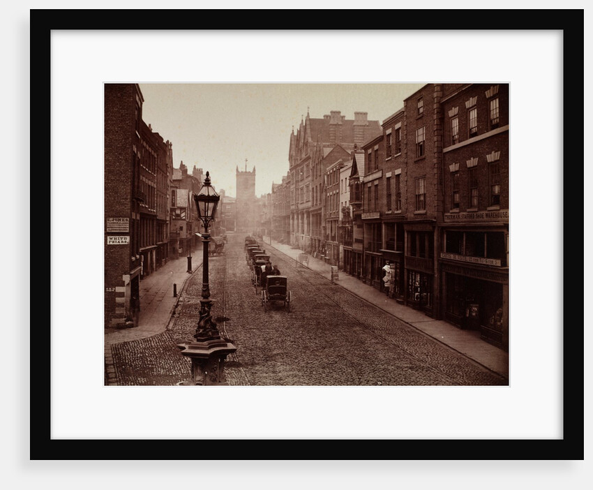 Bridge Street, Chester, 1865 by Augustus Kelham