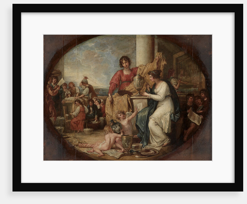 British Manufactory; A Sketch, 1791 by Benjamin West