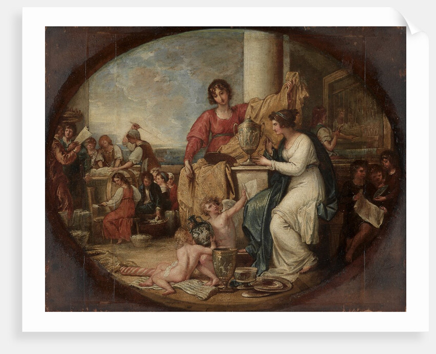 British Manufactory; A Sketch, 1791 by Benjamin West
