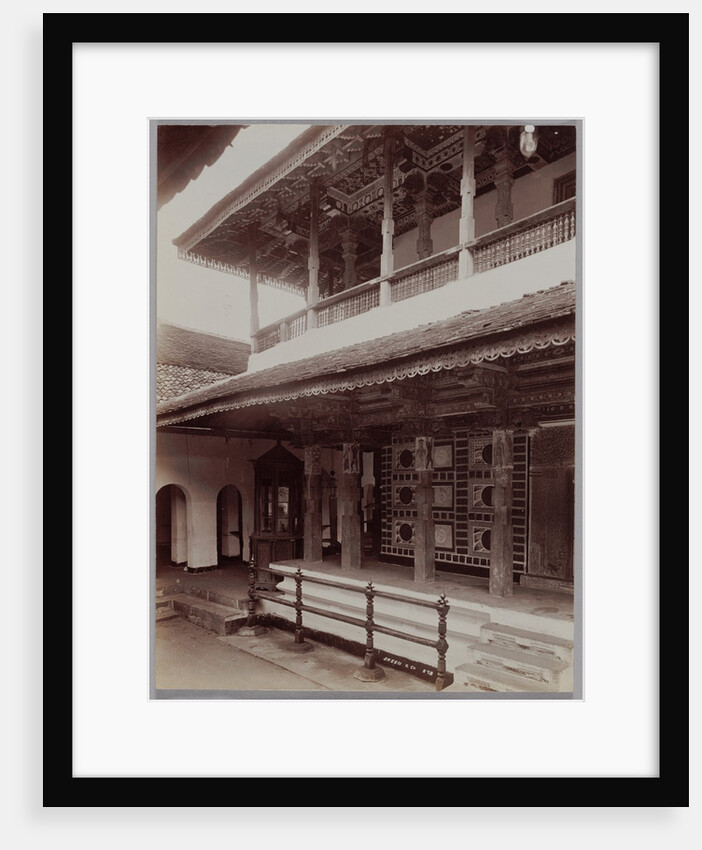 Buddhist Temple in Kandy, Ceylon, c. 1880s by Skeen & Co.