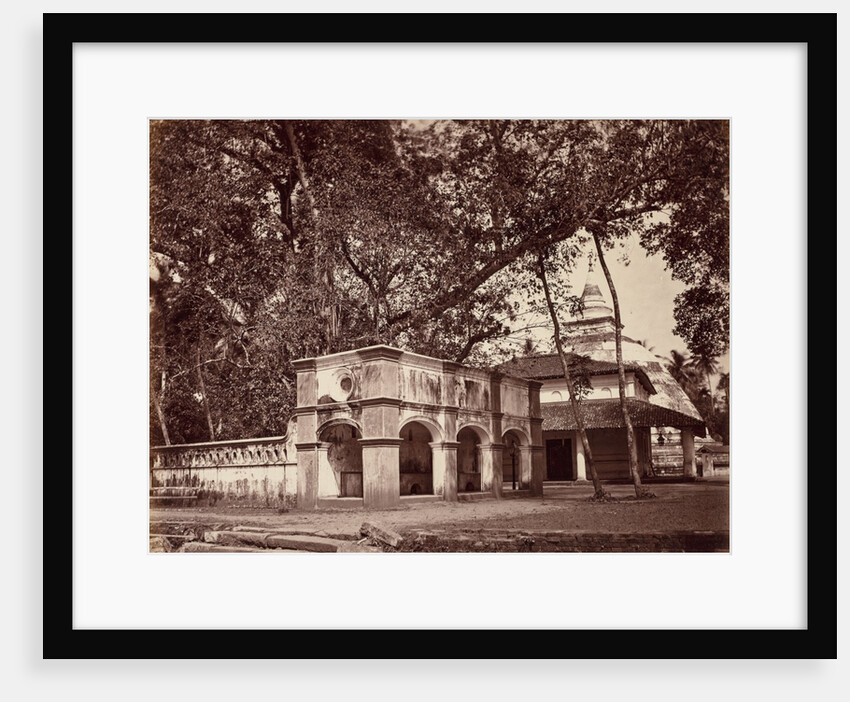 Buddhist Temple, Kalani, c. 1880 by Scowen & Co.