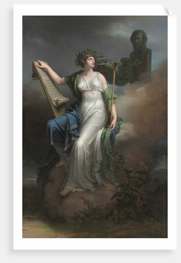 Calliope, Muse of Epic Poetry, 1798 by Charles Meynier