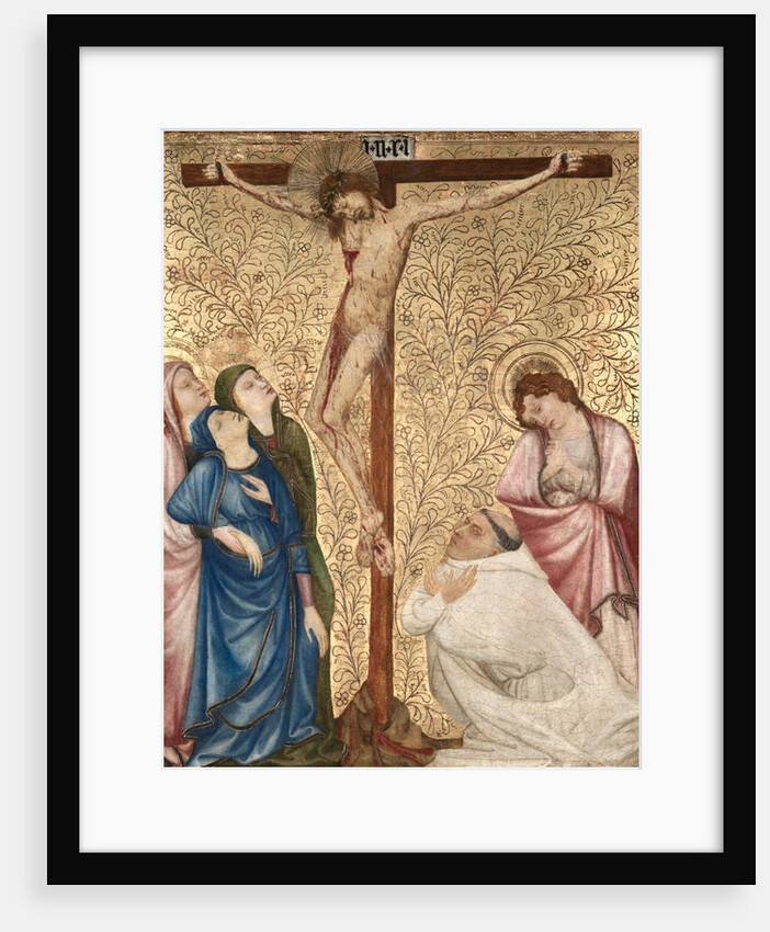 Calvary with a Carthusian Monk, 1389-1395 by Jean de Beaumetz
