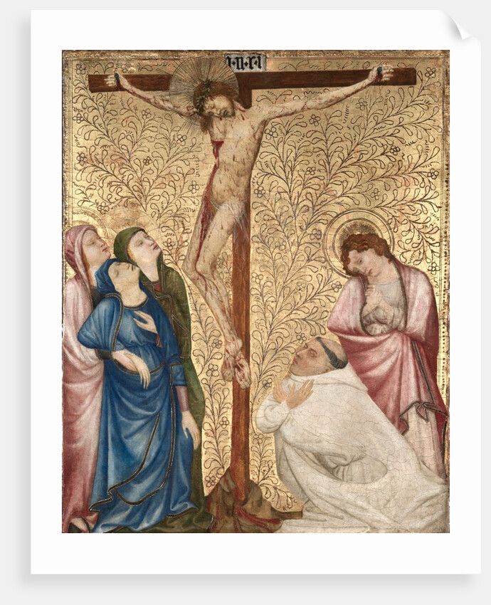 Calvary with a Carthusian Monk, 1389-1395 by Jean de Beaumetz