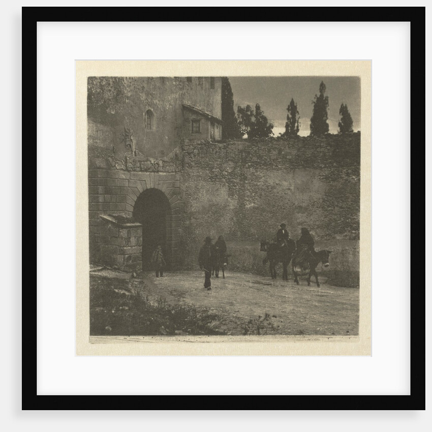 Camera Work: A Gateway - Segovia, 1914 by J. Craig Annan