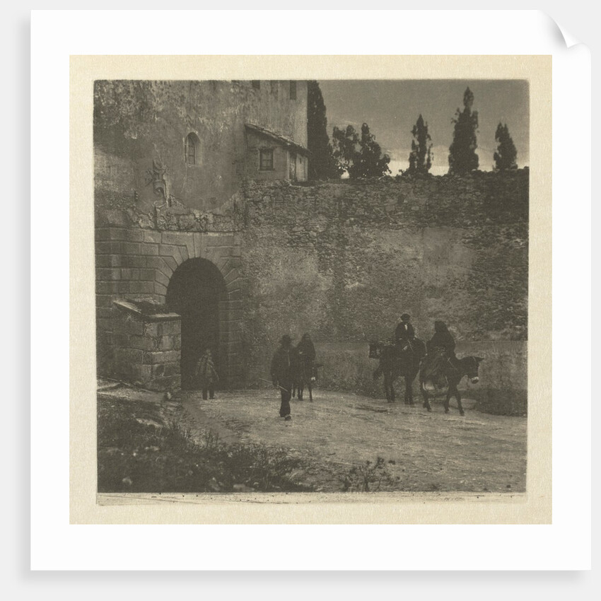 Camera Work: A Gateway - Segovia, 1914 by J. Craig Annan