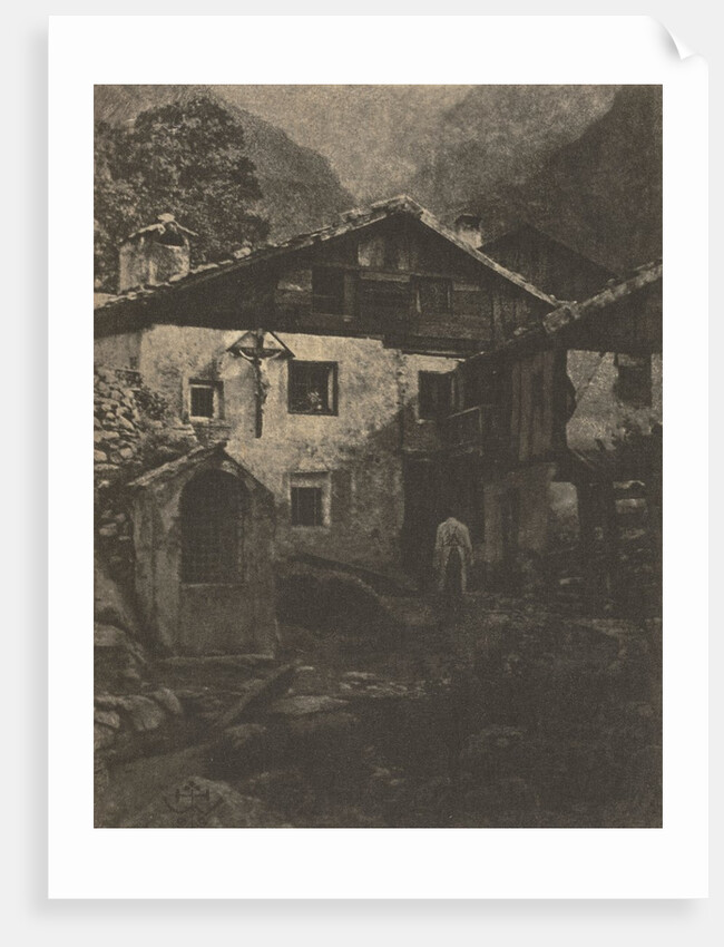 Camera Work: A Village Corner, 1906 by Professor Hans Watzek