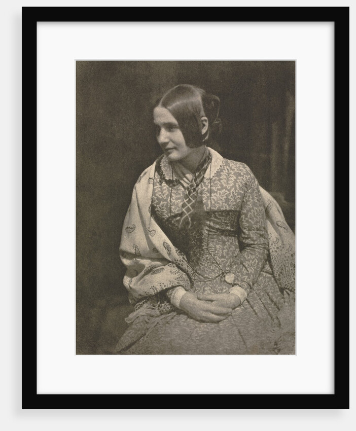 Camera Work: Lady in Flowered Dress, 1912 by David Octavius Hill; Robert Adamson