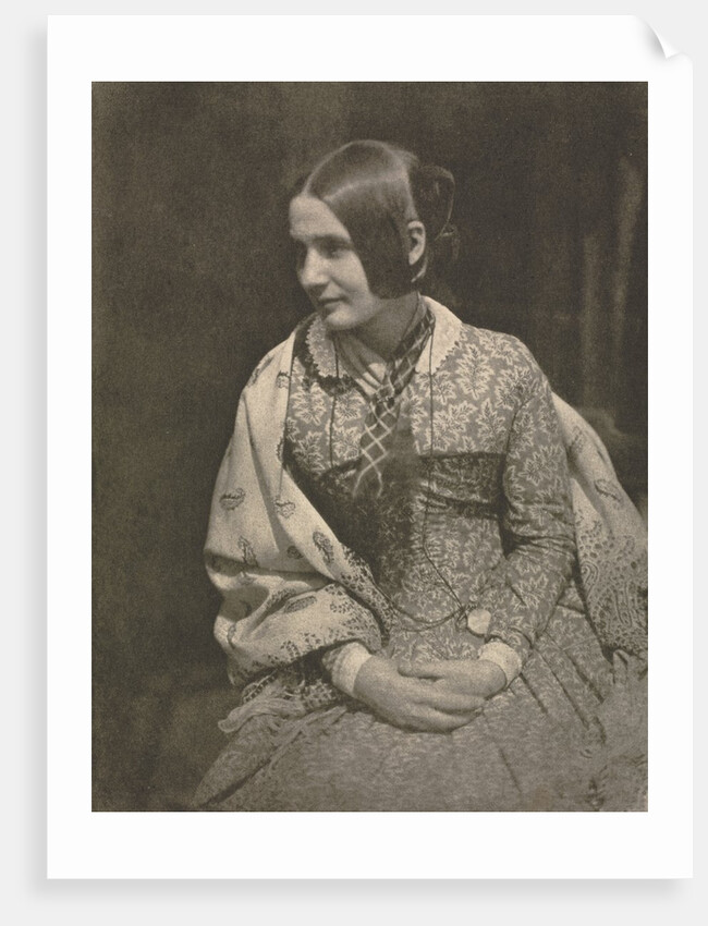 Camera Work: Lady in Flowered Dress, 1912 by David Octavius Hill; Robert Adamson