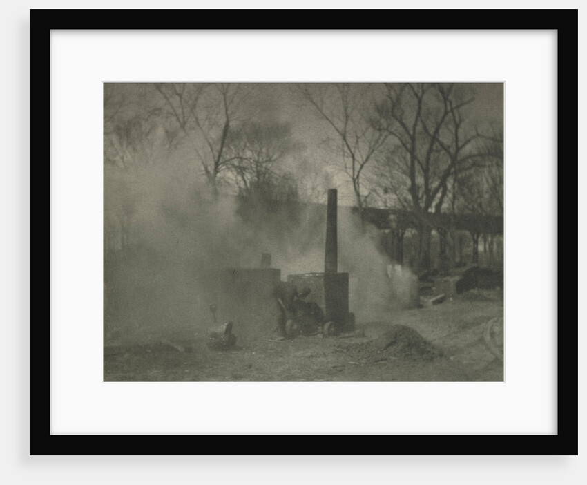 Camera Work: The Asphalt Paver; New York, 1892 by Alfred Stieglitz