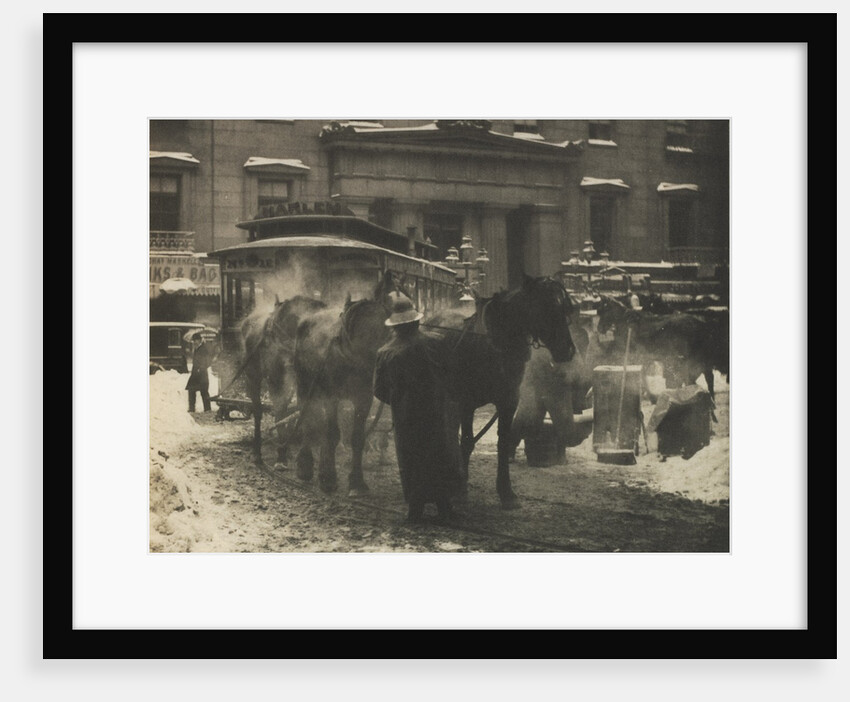 Camera Work: The Terminal, 1892 by Alfred Stieglitz
