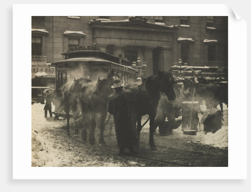 Camera Work: The Terminal, 1892 by Alfred Stieglitz