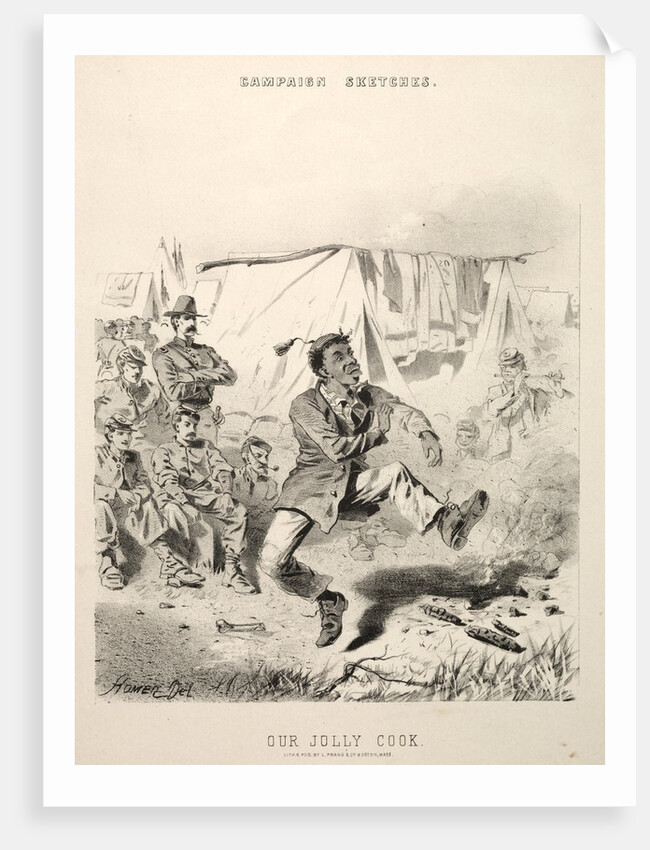 Campaign Sketches: Our Jolly Cook, 1863 by Winslow Homer